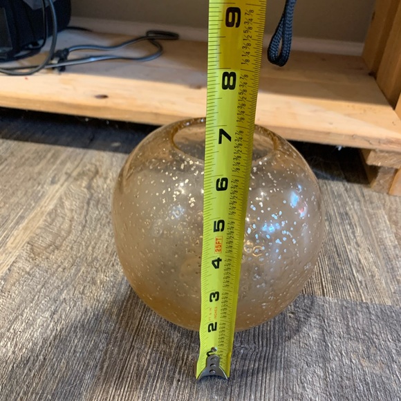 West Elm decorative glass jar vase - Picture 3 of 4